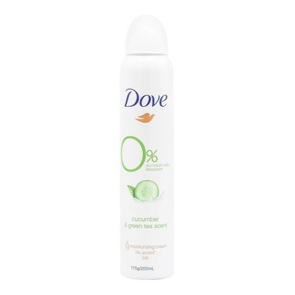 Dove Deodorant Aerosol Cucumber & Green Tea 200ml
