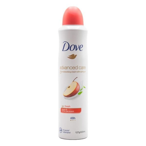Dove Advanced Care Apple & White Tea Antiperspirant Aerosol 220ml