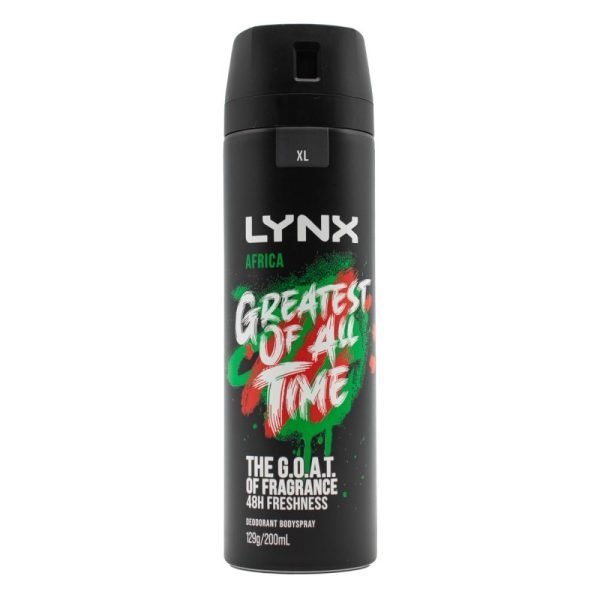 LYNX Deodorant Body Spray Africa 200ml