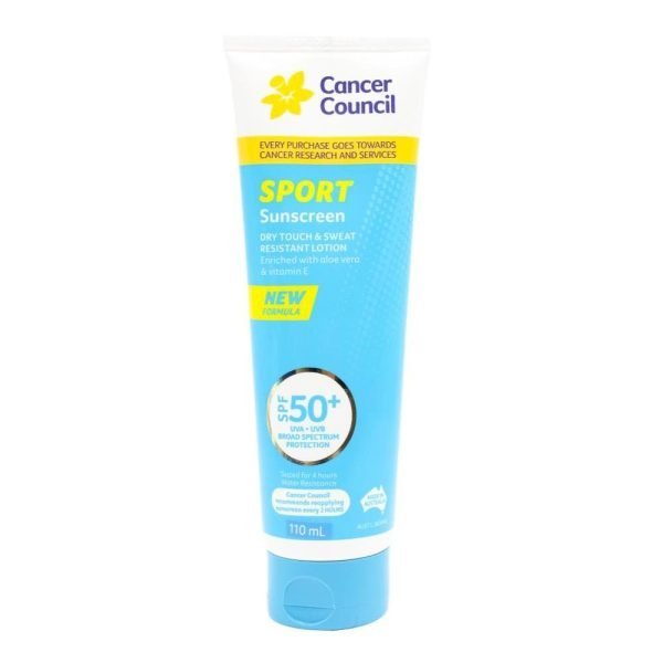 Cancer Council SPF 50+ Sport Sunscreen 110mL