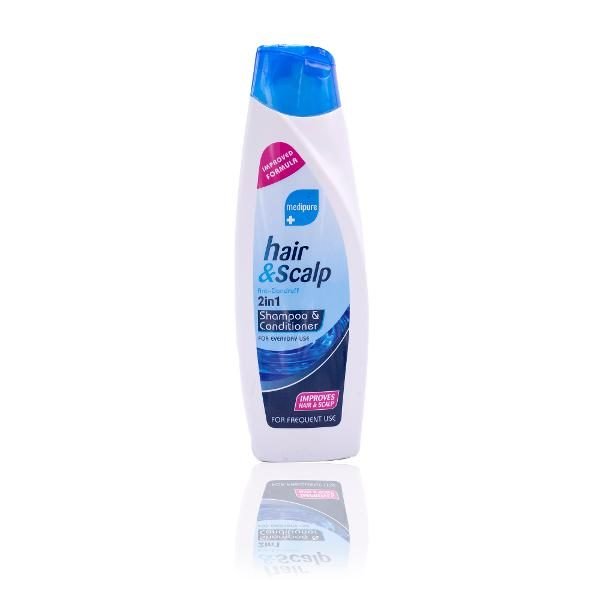 Medipure Hair & Scalp 2 in 1 Shampoo Conditioner 400mL