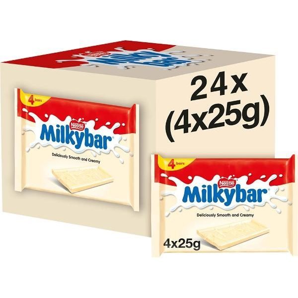 Nestle Milkybar Medium 4Pack 100g