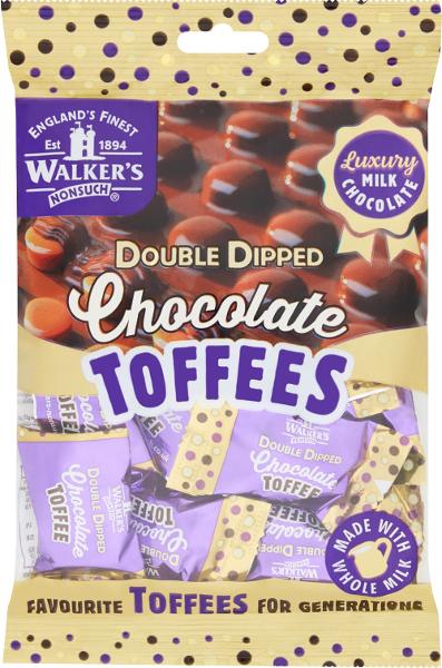 Walkers Double Dipped Toffees 135g