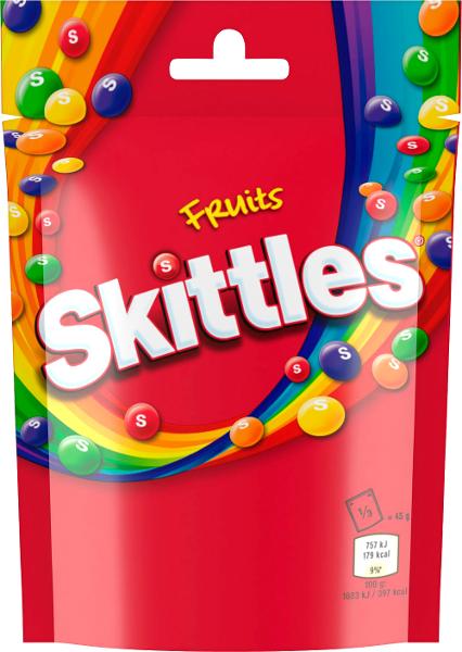 Skittles Fruits Pouch 136g