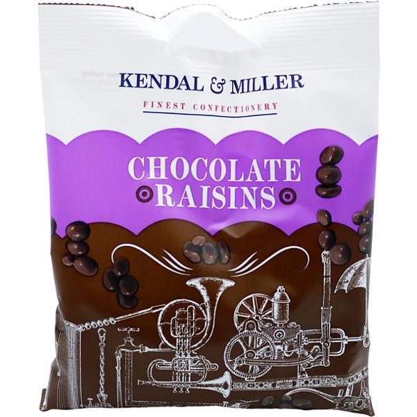 Kendal & Miller Chocolate Raisins 125g