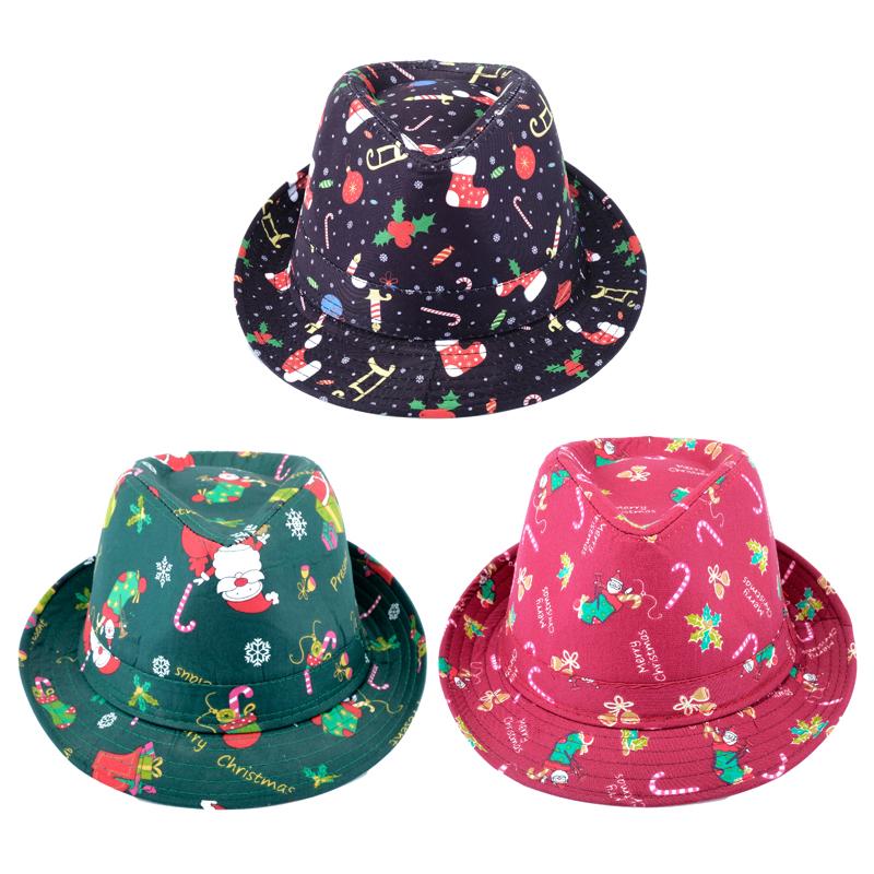 Hat Fedora Adults 3 Assorted Designs & Colours