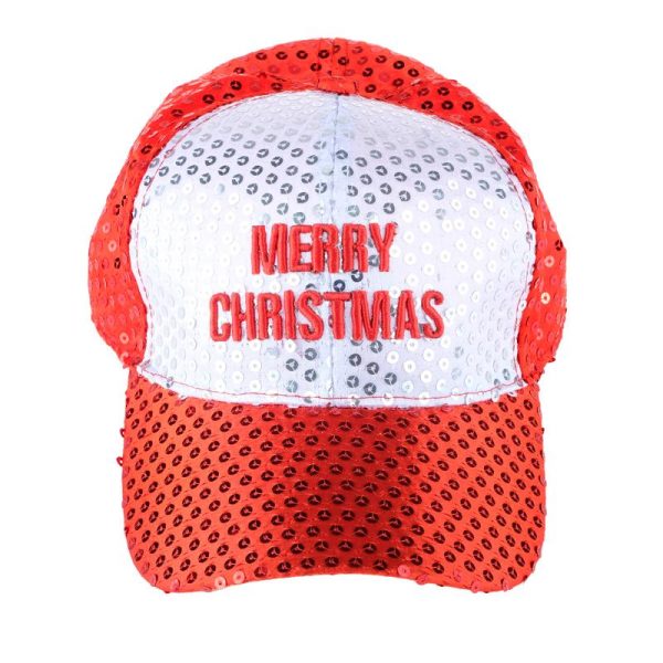 Hat Bucket Christmas Kids Green & Red