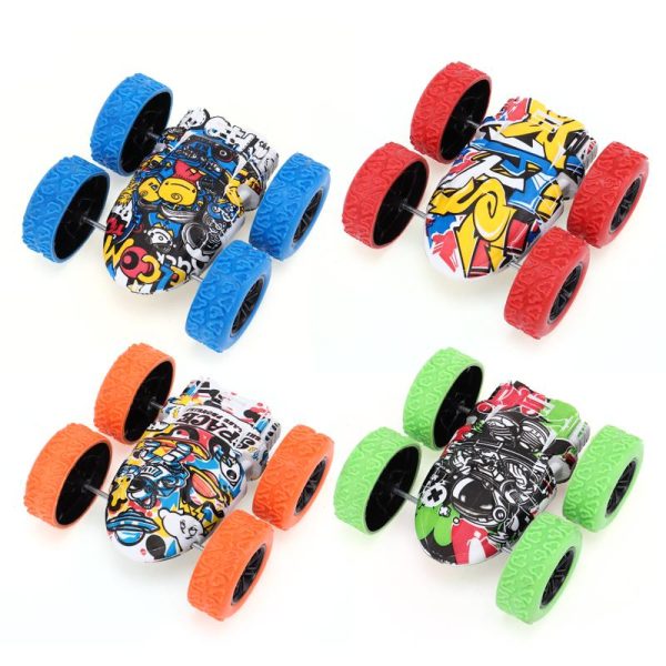 Friction Stunt Car - 4 Assorted Colours