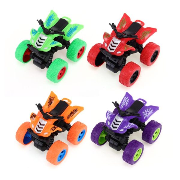 Friction Quad Bike - Red, Geen, Purple, Orange