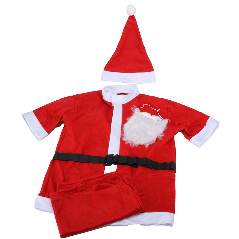 Costume Santa Suit Summer Adults 5pc One Size - Image 2
