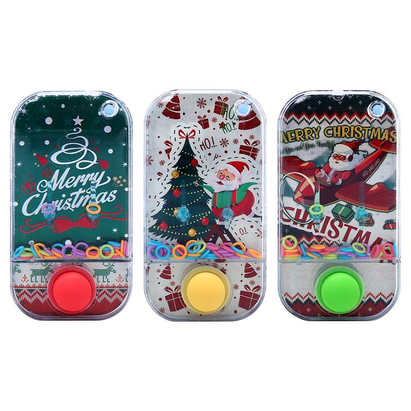 Hand Held Water Skill Game Christmas 11cm x 6cm x 2cm 4 Assorted Designs - Image 2