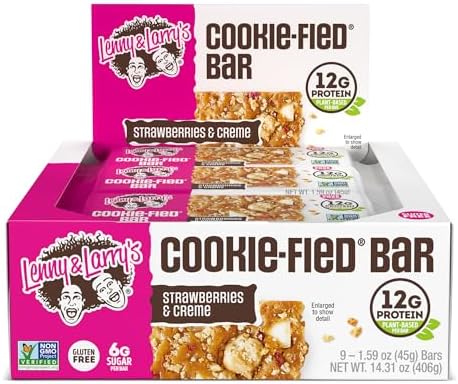 Lenny & Larry's Cookie-fied Bar Strawberry Cream 45g