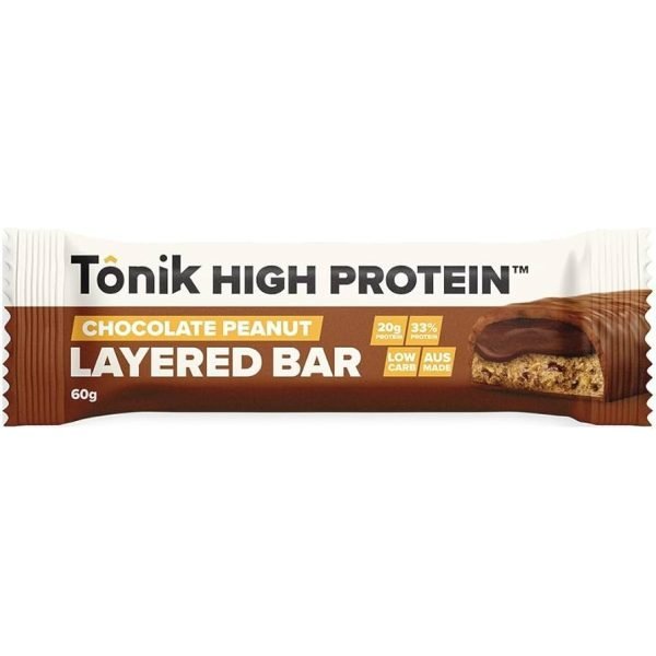 Tonik High Protein Bar Choc Peanut
