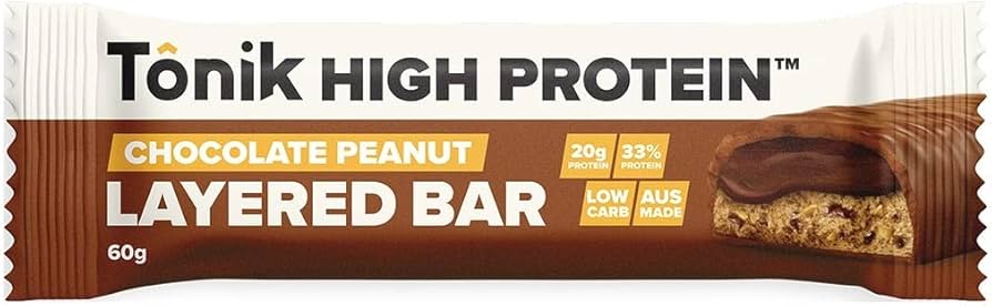 Tonik High Protein Bar Choc Peanut