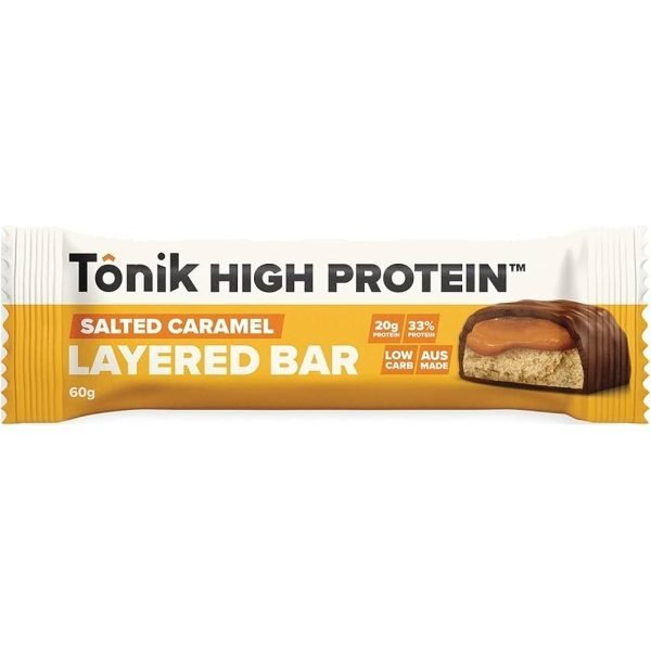 Tonik High Protein Bar Salted Caramel