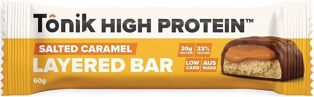 Tonik High Protein Bar Salted Caramel