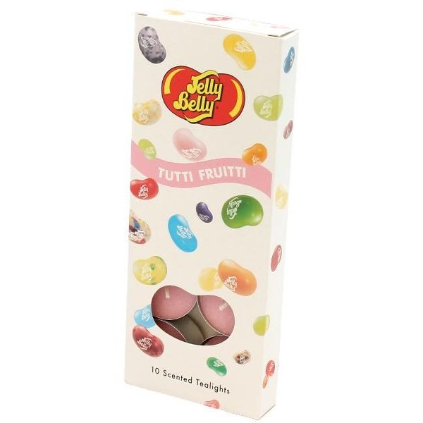 Jelly Belly Scented Tealight Candles Tutti Fruitti 10 Pack