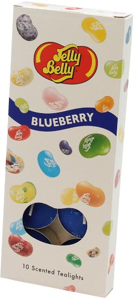 Jelly Belly Scented Tealight Candles Blueberry 10 Pack