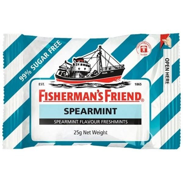 Fisherman's Friend Spearmint Mints Sugar Free 25g