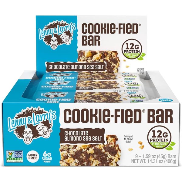 Lenny & Larry's Cookie-fied Bar Choc Almond 45g