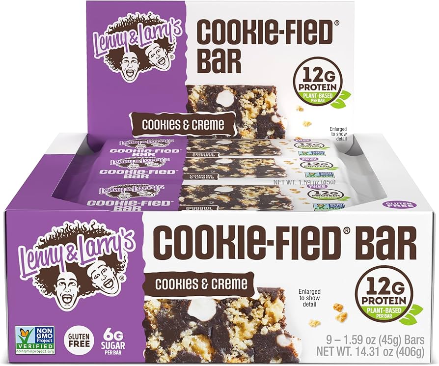 Lenny & Larry's Cookie-fied Bar Cookies Cream 90g