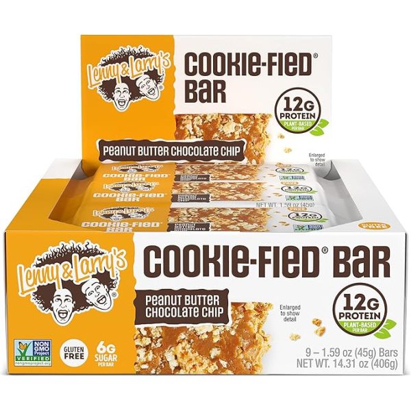 Lenny & Larry's Cookie-fied Bar Peanut Butter Choc 45g