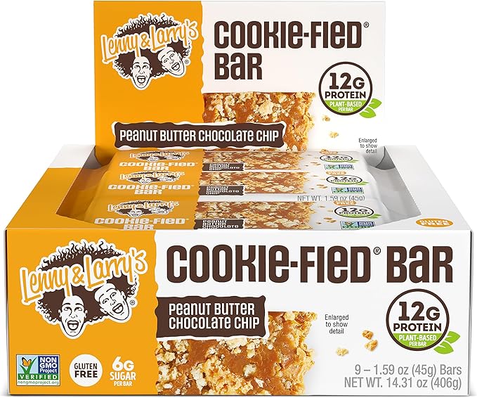 Lenny & Larry's Cookie-fied Bar Peanut Butter Choc 45g
