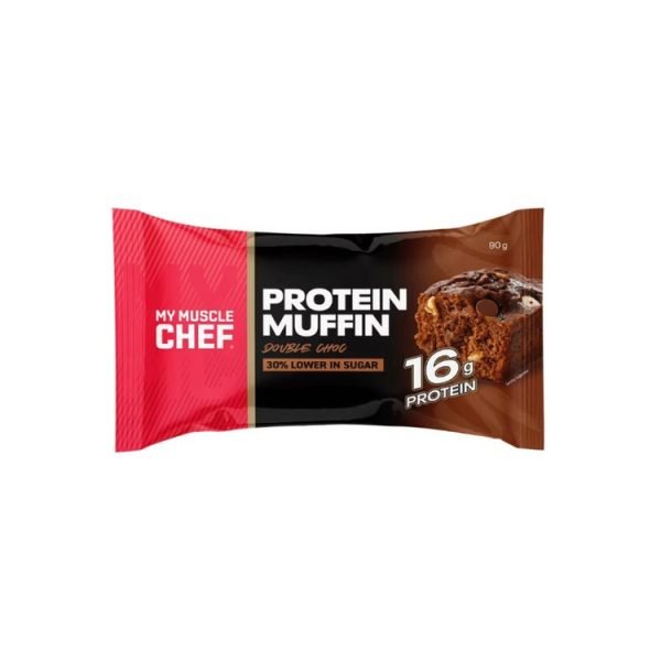 My Muscle Chef Protein Muffin Double Choc Fudge 90g