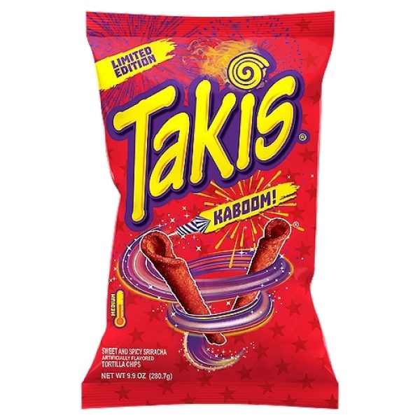 LIMITED EDITION - Takis Kaboom Sweet and Spicy Sriracha 280g