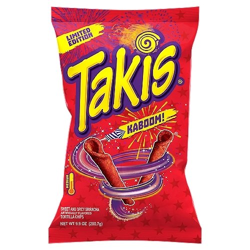 LIMITED EDITION - Takis Kaboom Sweet and Spicy Sriracha 280g
