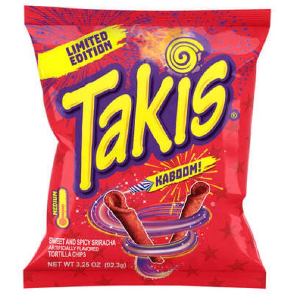 LIMITED EDITION - Takis Kaboom Sweet and Spicy Sriracha 92g