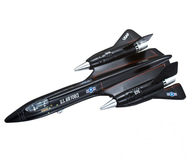 SR-71 Blackbird (US Air Force Scout) 8" Diecast Model