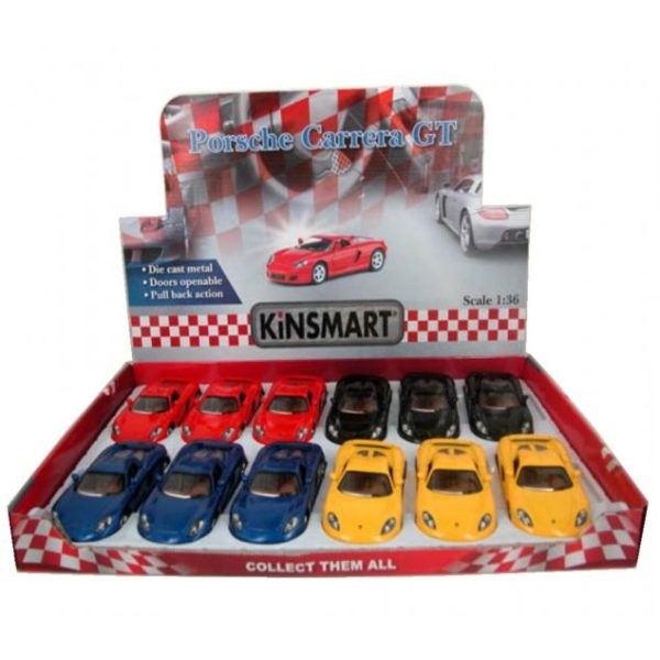 1:36 Die Cast Porsche Carrera GT (5