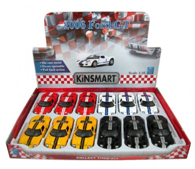 1:36 Die Cast 5" 2006 Ford GT KT5092D - Image 2