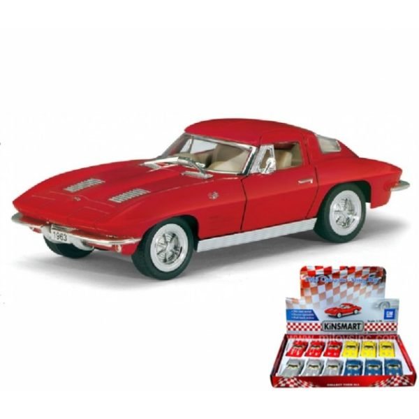 1:36 Die Cast 1963 Corvette Sting Ray