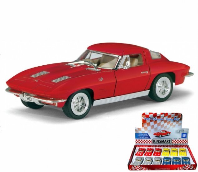 1:36 Die Cast 1963 Corvette Sting Ray