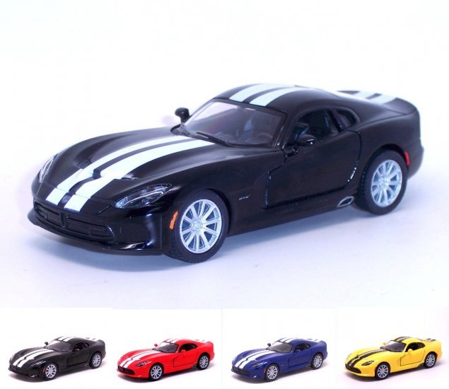 1:36 Die Cast 2013 SRT Dodge Viper GTS (5" Model, Prited Body)