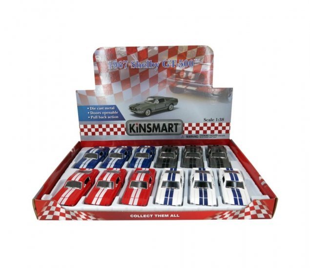 1:38 Die Cast 1967 Shelby GT500 - Image 2