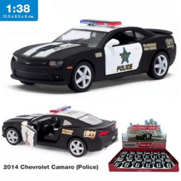 1:38 Die Cast 2014 Chevrolet Camaro Police Car