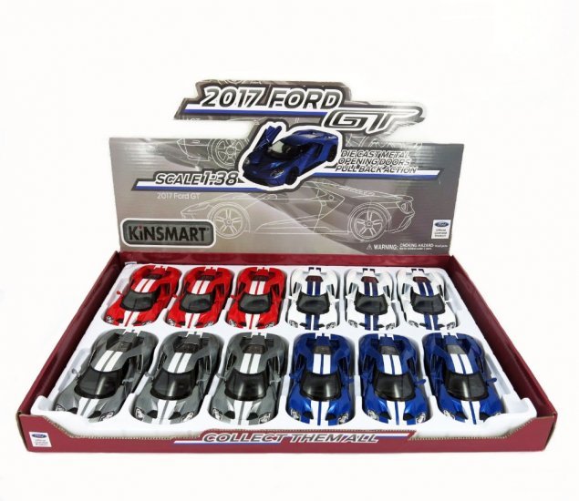 1:38 Die Cast 2017 Ford GT with Printing - Image 4