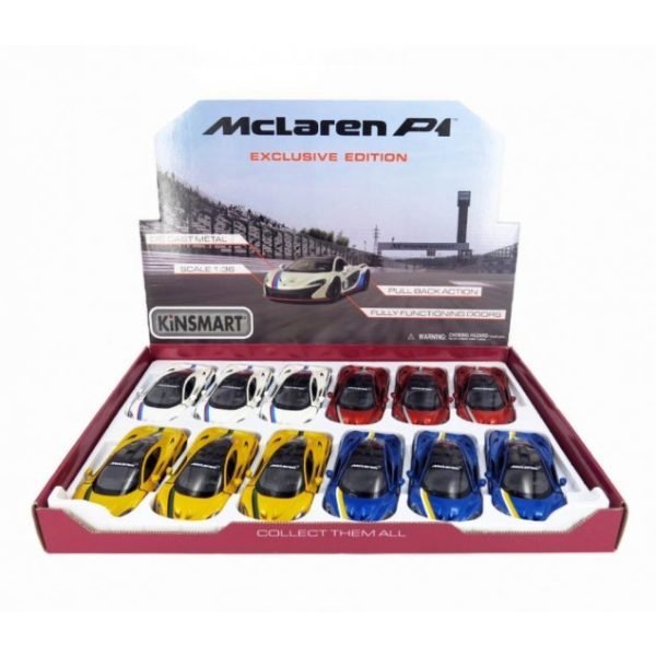 1:36 Die Cast McLaren P1 with printing
