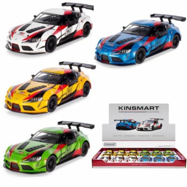 1:36 Die Cast Toyota GR Supra Racing Concept with Printing