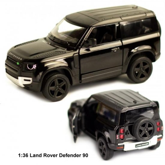1:36 Die Cast Land Rover Defender 90 (5" Model, Prited Body) - Image 2
