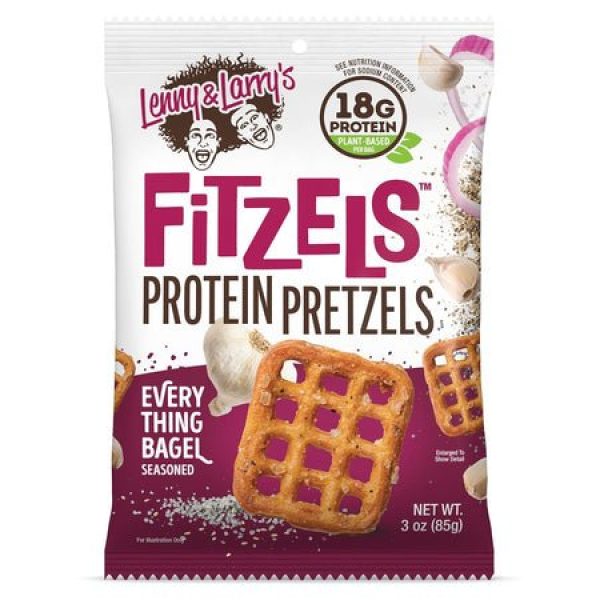 Lenny & Larry's Fitzels Protein Pretzels Everything Bagel 85g