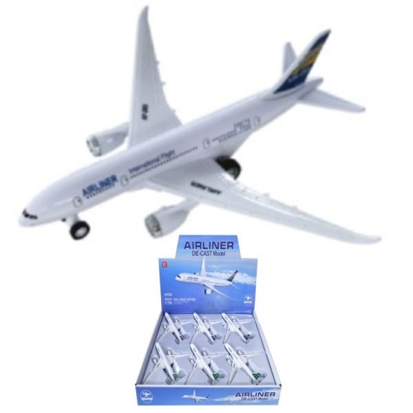6" Diecast Models 1:750 Airline (2 Assot)