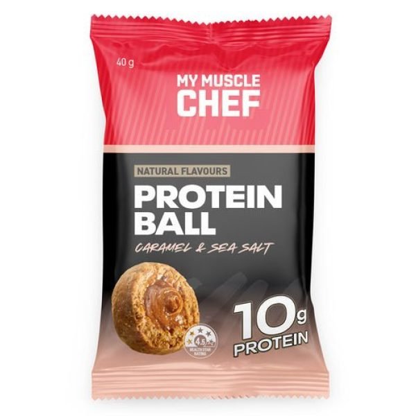 My Muscle Chef Protein Ball Caramel Sea Salt 40g