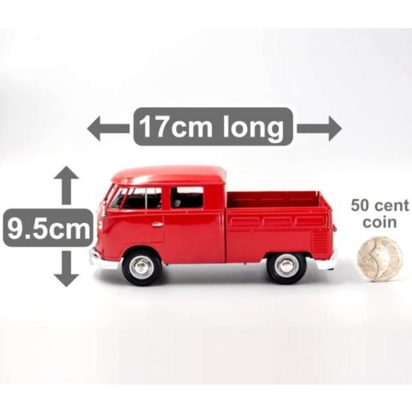 1:24 VW Type 2 (T1) Pick Up (Wax Red)