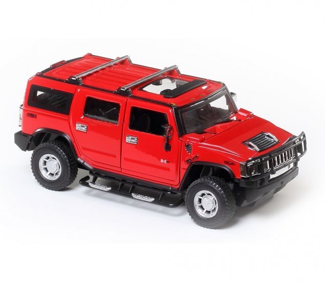 1:24 Hummer H2 Red Colour