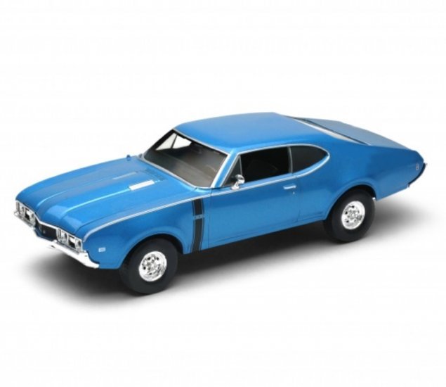 1:24 1968 Oldsmobile 442 (Metallic Blue)