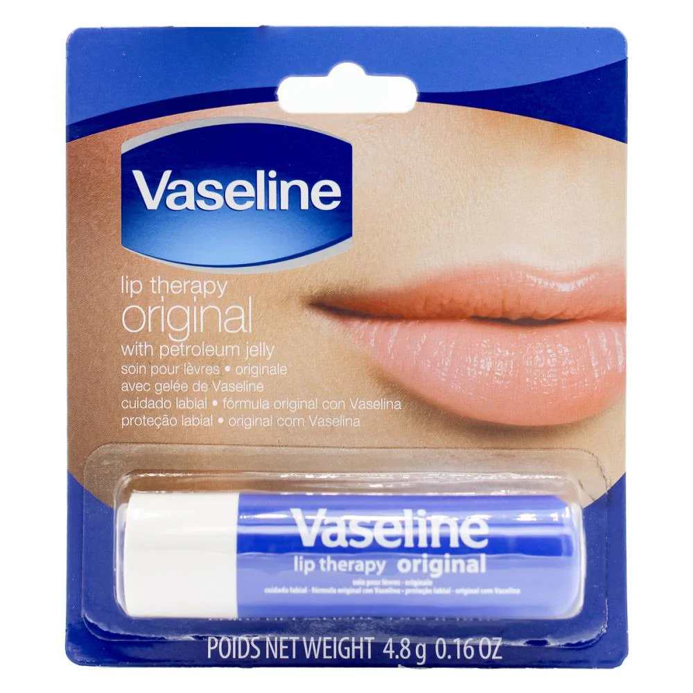 Vaseline 4.8g Lip Therapy Original With Petroleum Jelly